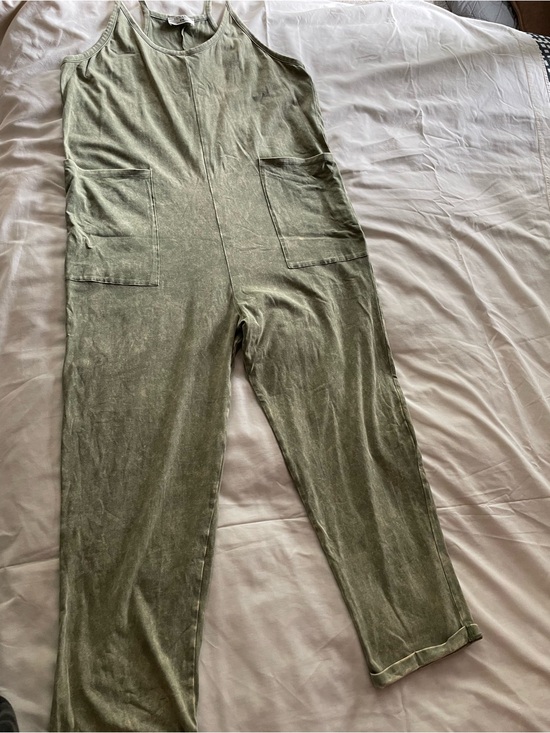 Zenana Outfitters Pants - Olive Green Women's Jumpsuit - Casual U Style
